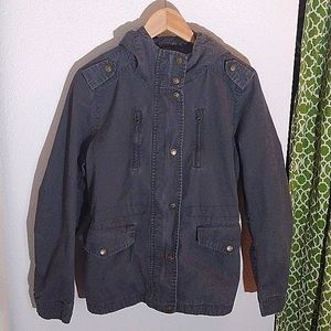 Women's size med Girls With Guns Secret Sadie gray concealed carry casual jacket